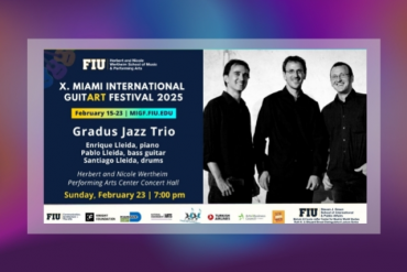 MIGF 2025 GuitART Festival Concert Gradus Jazz Trio Presented by Miami International GuitART Festival