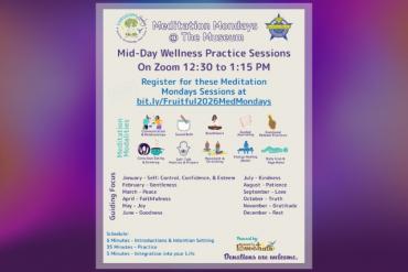 Mid-Day Wellness Practice Sessions Presented by Sawubona Healing and the Historic Black Police Precinct & Courthouse Museum