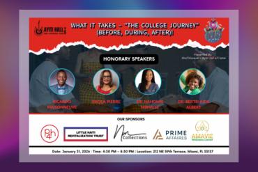 What It Takes "The College Journey" Presented by Ayiti Hall of Fame Museum (Ahof)